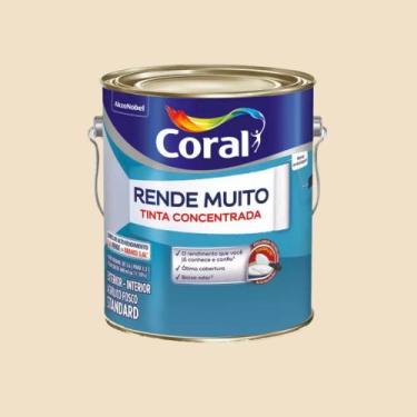 Imagem de Tinta Acrílica Coral Rende Muito Sem cheiro 3,60L - Cores - Tintas Cor