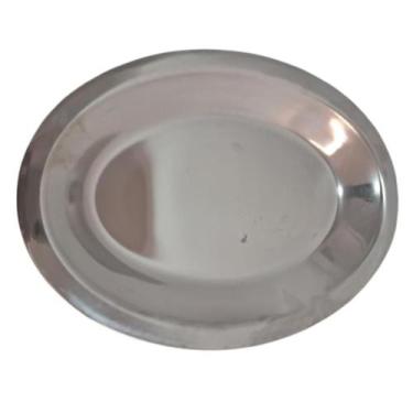 Imagem de Travessa Retangular Inox 20Cm Assadeira De Aço - Ad Importação