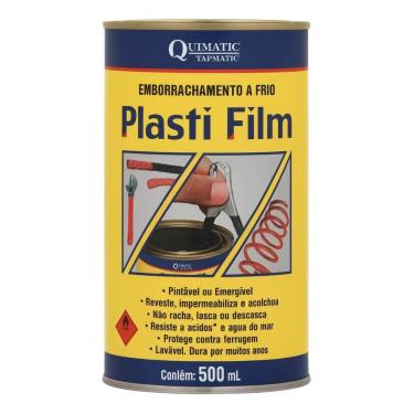 Imagem de Plasti Film Emborrachamento a Frio Preto 500ml Quimatic