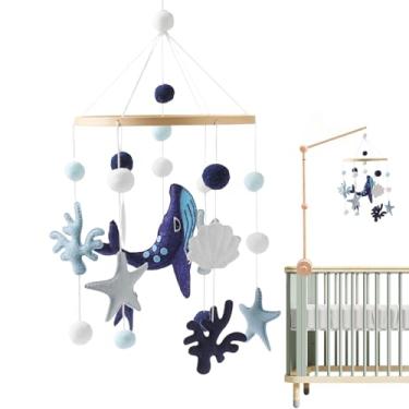 Imagem de Móbile Para Berço,Tema Neutro Para Bebés | Brinquedos De Desenvolvimento Para Creche Quarto Infantil Casa Bebé Jardim De Infância Berçário Cadeira De Balanço Parque Infantil Lateral