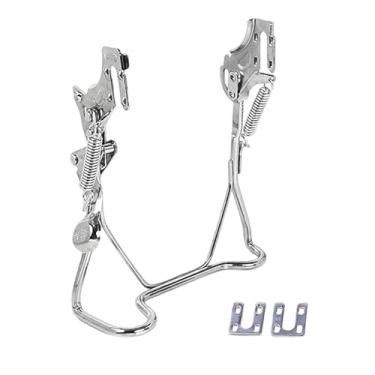 Imagem de Pegciuho Suporte de Estacionamento para Bicicleta Elétrica, Suporte Central Duplo E Peça de Reposição de Ferro Resistente Ao Desgaste Adequada para Reparo, Abertura Dupla, 16inch