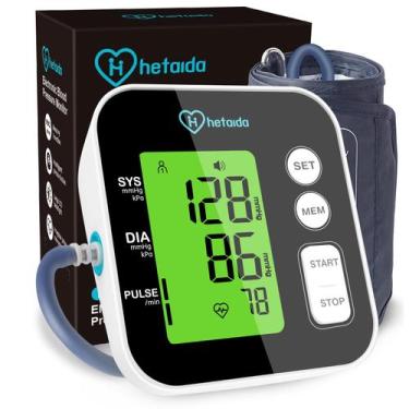 Imagem de Monitor de pressão arterial hetaida D6607US na parte superior do braço