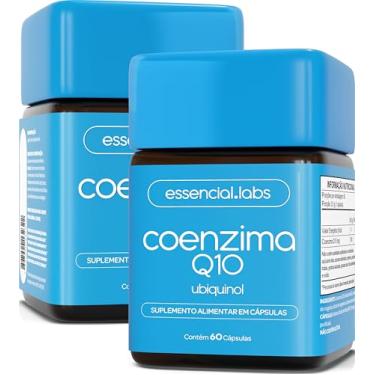 Imagem de 02 POTES DA COENZIMA Q10 UBIQUINOL 100mg POR CÁPSULA – 60 CÁPSULAS – FÓRMULA POTENTE COM 100% DE PUREZA