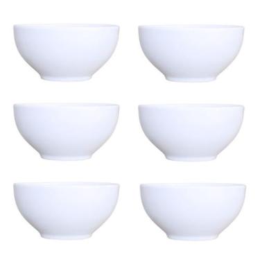 Imagem de Kit 6 Bowls Tigela Cumbuca Sopa Capri 400ml Porcelanas Germer