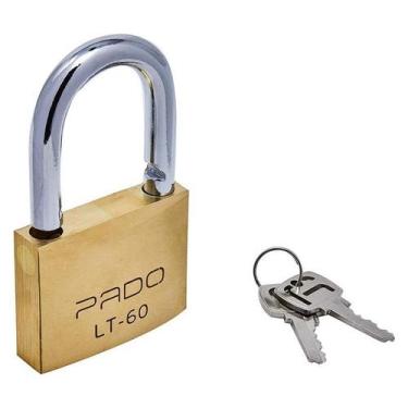 Imagem de Cadeado em Latão Maciço 60 MM com Chave - Pado LT-60