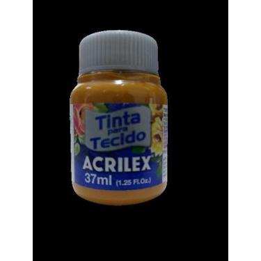Imagem de Tinta de tecido Acrilex siena natural fumê 539 37ml