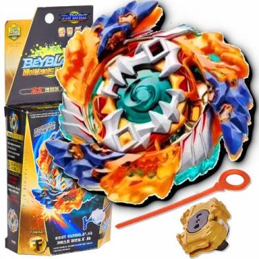 Imagem de Beyblade B-122 Geist Fafnir com incrivel Lançador Top Gyro