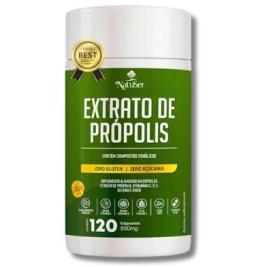 Imagem de Própolis Verde Concentrado 120 Cápsulas 500mg [LONGA DURAÇÃO]