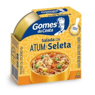Imagem de Salada com Seleta e Atum Gomes da Costa Caixa 150g