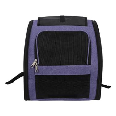Imagem de Mochila Transportadora para Gatos, Mochila Respirável, Moda Portátil, Bolsa Transportadora Confortável para Caminhadas, Camping, Animais de Estimação (L (dentro de 10kg/22,0lb))