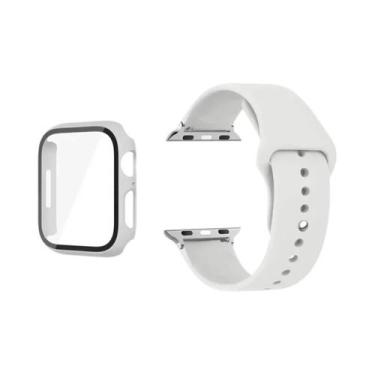 Imagem de Protetores De Tela Para Pulseira De Apple Watch, Estojo De Vidro Para 