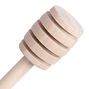 Imagem de Tbest Mel Com Barra de Mel Mel Haste Haste de Mel de Molde Haste de Madeira Mel Haste Haste de Abelhão Ferramentas de Plies, 5pcs Ecologicamente Corretos de Madeira de Madeira de Picada de Arames