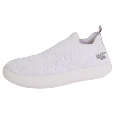 Imagem de Tenis Ortopedico Flyfeet Nuvem Knit 34/35 Branco