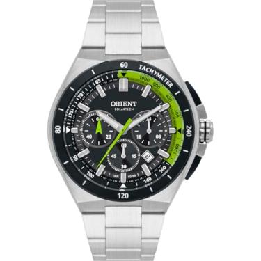 Imagem de RELOGIO ORIENT CRONOGRAFO CINZA METAL PRATA MBSSC283 G1SX