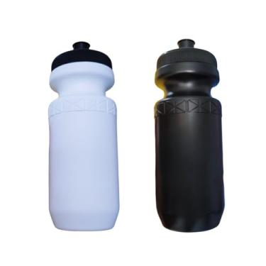 Imagem de Garrafa Squeeze Plástica 620ml – Academia, Esporte, Futebol e Dia a Dia | Treinos | Times | Campeonatos | Jogos (Branca, 1 unidade)