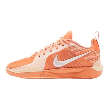 Imagem de Nike Sabrina 2 Tênis de basquete infantil grande (FQ7376-801, ágata damasco/coral lavado/azul-petróleo lavado/osso claro), Ágata damasco/coral lavado/azul-petróleo lavado/osso claro, 4.5 Big Kid