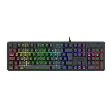 Imagem de Teclado Gamer Redragon Netherbane Preto RGB Membrana - 6732