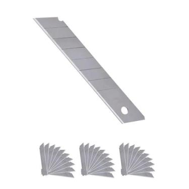 Imagem de Lâminas Estilete Profissionais 18mm - Kit com 30 unidades - RIO TIJUCA