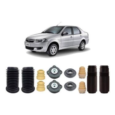 Imagem de Kit Amortecedor Completo Dianteiro Traseiro Siena 2012/2015