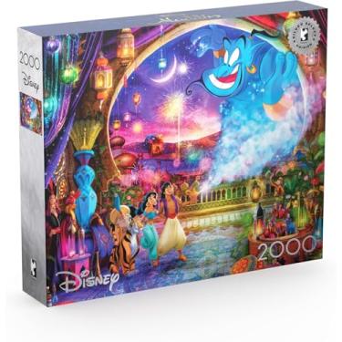 Imagem de Buffalo Games Ceaco – Silver Select – Disney – Colagem clássica – Quebra-cabeça desafiador de 2000 peças para adultos perfeito para noites – Tamanho final 67 x 40 cm