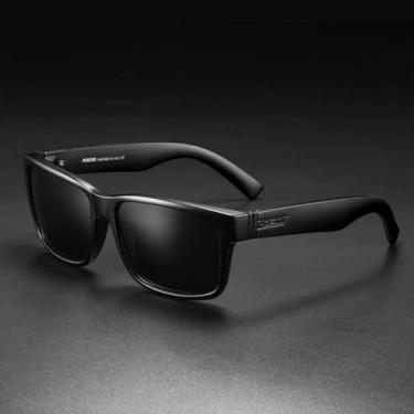 Imagem de Óculos de Sol KDM Armação Minimalista UV400 Polarizados, Design Italiano, Estilo Esportivo + Box