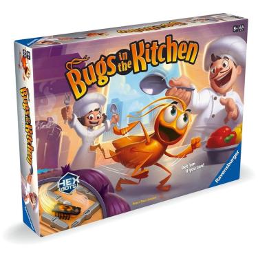 Imagem de Jogo de Tabuleiro Ravensburger Bugs na Cozinha - Diversão Garantida para Toda a Família! Para Crianças e Adultos a Partir de 5 Anos -