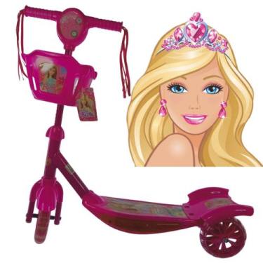 Imagem de Patinete Infantil 03 Rodas Com Cesta, Musica e Luz Bettie - SAMBA TOYS