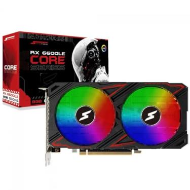 Imagem de Placa de Vídeo SuperFrame RX 6600LE Core 8GB GDDR6 RGB Preto