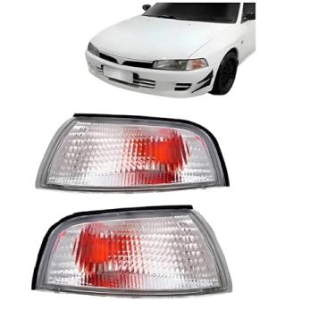 Imagem de Par Lanterna Dianteira Pisca Lancer 1996 1997 Cristal