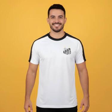 Imagem de Camisa Camiseta Santos FC Masculina Estaca Oficial Licenciada - Brazil