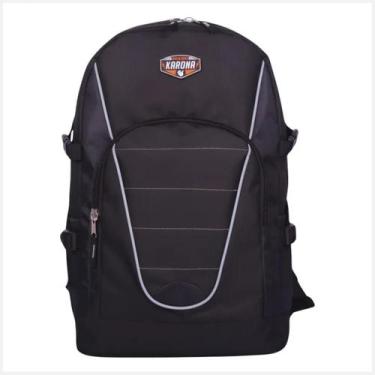 Imagem de Mochila Grande Motoqueiro Camping Karona KAR5031M Cor: Preto