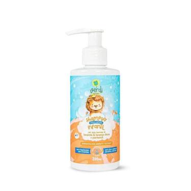 Imagem de Shampoo Infantil Lavanda com Laranja Doce Verdi Natural