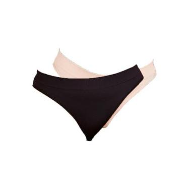 Imagem de Kit com 2 Calcinhas Biquíni Hope 35010 Colorido, Preto, P