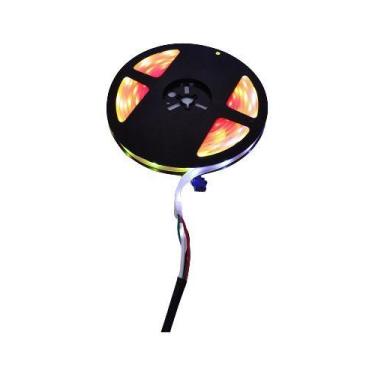 Imagem de Fita De Led Digital D4-6803 Rgb Emborrachada Com Controle - Fita Led