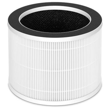 Imagem de Filtro de substituição para purificador de ar Sterra Moon, sistema de filtragem HEPA-13 verdadeiro 3 em 1 para pelos de animais, odores, fumaça, poeira