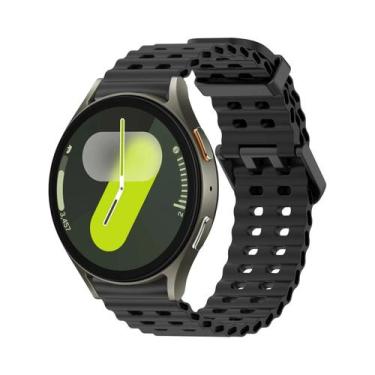 Imagem de Pulseira De Silicone Ocean Para Samsung Galaxy Watch 7 FE 5 6 4 Classi