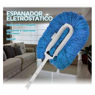 Imagem de Espanador Eletrostático Bralimpia Cabo Reto Super Pratico  