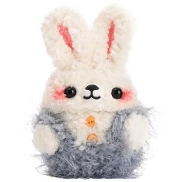 Imagem de Capa de pelúcia compatível com Apple Airpods 1 e 2, capa de fone de ouvido tricotada feita à mão, capa de fone de ouvido de pelúcia criativa engraçada fofa