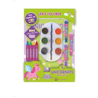 Imagem de Meu Mundo De Cores - Unicornios Para Colorir