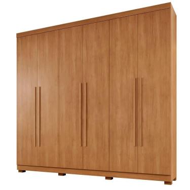 Imagem de Guarda Roupa New Master 6 Portas Benetil Cinamomo