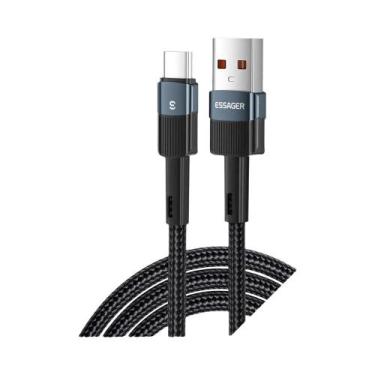 Imagem de Cabo USB Tipo C De Carregamento Rápido 6A Para Huawei P40 pro P30, Cab