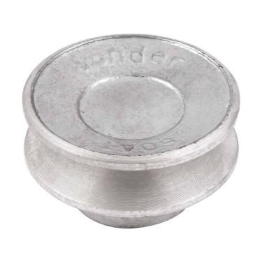 Imagem de Polia Alumínio 60mm 1 Canal Perfil A - Vonder