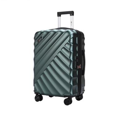 Imagem de Mala Travelux Pilatus Pequena 10 Kg Verde - Expansível e Cadeado TSA