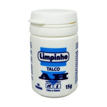 Imagem de Talco Antisséptico Limpinho AH Para Cães e Gatos 15g