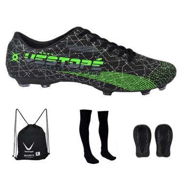 Imagem de Chuteira Campo Futebol Costurada Vestope Faster Kit Bmc A1-Unissex