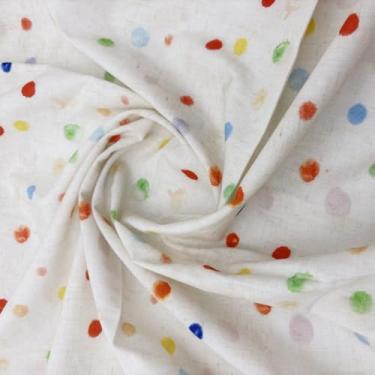 Imagem de Pontos coloridos de tecido estampado de bolinhas, material de artesanato DIY para camisas, vestidos, bolsas e toalhas de mesa, pontos coloridos