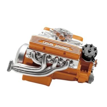 Imagem de Modelo de motor - Modelo de exibição de motores V8 - Ornamentos de artesanato para jovens, aprendizagem, casa, filha, meninos, amigos, família, adolescentes, homens, meninas, filho