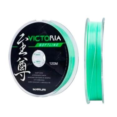 Imagem de Linha Monofilamento Victoria Soft 120mts Verde - Maruri 0,33mm