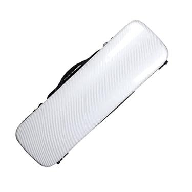Imagem de Estojo Para Violino Tamanho 4/4 3/4 Super Leve Em Fibra De Carbono Quadrado Para Violino Com Higrômetro Tamanho Completo Estojo de Violino (Color : 03)