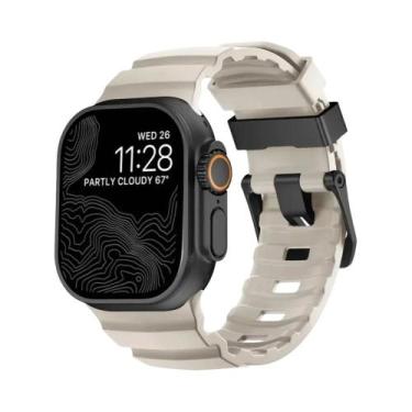 Imagem de Pulseira De Silicone Macio De Titânio Para Apple Watch Ultra 2 1 10 9 